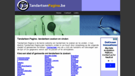 What Tandartsenpraktijk.be website looked like in 2015 (9 years ago)