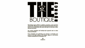 What Theboutiqueagency.com website looked like in 2015 (9 years ago)