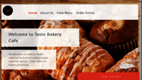 What Tastebakerycafe.com website looked like in 2015 (9 years ago)