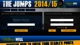 What Thejumps.com website looked like in 2015 (10 years ago)