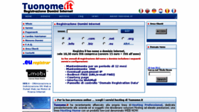 What Tuonome.com website looked like in 2015 (9 years ago)