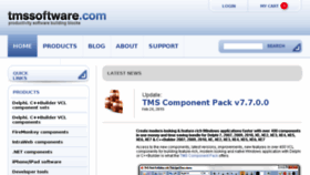 What Tmssoftware.be website looked like in 2015 (9 years ago)