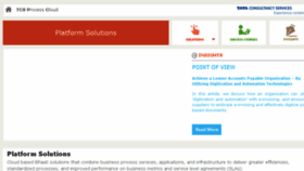 What Tcsprocesscloud.in website looked like in 2015 (10 years ago)