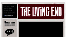 What Thelivingend.com website looked like in 2015 (9 years ago)