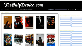 What Theonlydevice.com website looked like in 2015 (9 years ago)