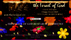 What Theisraelofgodrc.com website looked like in 2015 (9 years ago)
