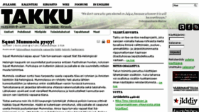 What Takku.net website looked like in 2015 (9 years ago)