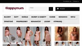What Tehotenska-moda.sk website looked like in 2015 (9 years ago)