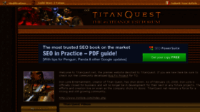 What Titanquest.net website looked like in 2015 (9 years ago)
