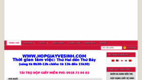 What Thietbivesinhphuckhanh.com website looked like in 2015 (9 years ago)