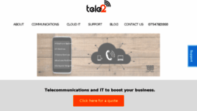 What Tele2.com.au website looked like in 2015 (9 years ago)