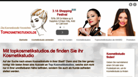 What Topkosmetikstudios.de website looked like in 2015 (9 years ago)