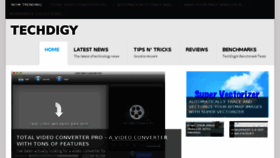 What Techdigy.com website looked like in 2015 (9 years ago)