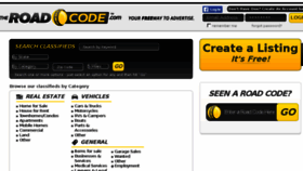 What Theroadcode.com website looked like in 2015 (9 years ago)