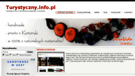 What Turystyczny.info.pl website looked like in 2015 (9 years ago)