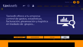 What Taxiweb.com.mx website looked like in 2015 (9 years ago)