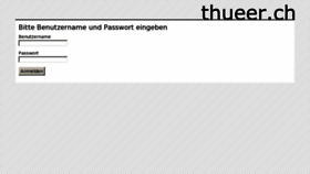What Thueer.ch website looked like in 2015 (9 years ago)