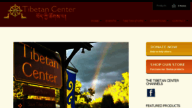 What Tibetancenter.org website looked like in 2015 (9 years ago)