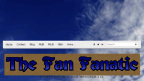 What Thefanfanatic.com website looked like in 2015 (9 years ago)