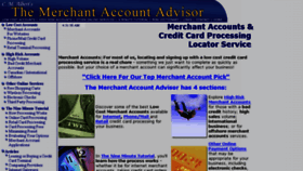 What The-merchant-account-advisor.com website looked like in 2015 (9 years ago)