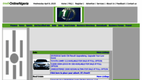 What Tradeonlinenigeria.com website looked like in 2015 (9 years ago)