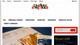 What Traderswork.com website looked like in 2015 (9 years ago)