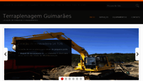 What Terraplenagemguimaraes.com.br website looked like in 2015 (9 years ago)