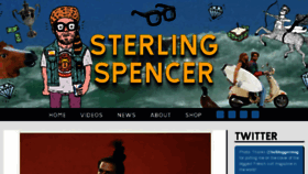 What Thesterlingspencer.com website looked like in 2015 (9 years ago)