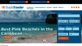 What Tropixtraveler.com website looked like in 2015 (9 years ago)