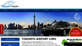 What Torontoairportlimoflatrate.com website looked like in 2015 (9 years ago)