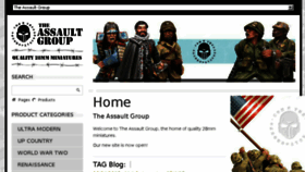 What Theassaultgroup.co.uk website looked like in 2015 (9 years ago)