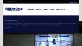 What Theinsitegroup.com website looked like in 2015 (9 years ago)