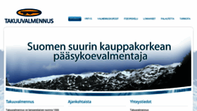 What Takuuvalmennus.fi website looked like in 2015 (9 years ago)