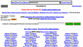 What Tokencatalog.com website looked like in 2015 (9 years ago)