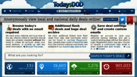 What Todaysdod.com website looked like in 2015 (9 years ago)