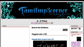 What Tamilmp3corner.blogspot.com website looked like in 2015 (9 years ago)
