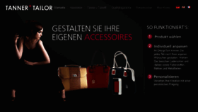 What Tanner-tailor.de website looked like in 2015 (9 years ago)