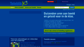 What Teleblik.nl website looked like in 2015 (9 years ago)