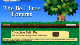 What The-bell-tree.com website looked like in 2015 (9 years ago)