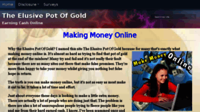 What Theelusivepotofgold.com website looked like in 2015 (8 years ago)