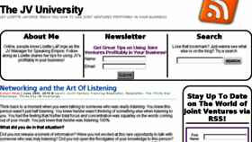 What Thejvuniversity.com website looked like in 2015 (9 years ago)