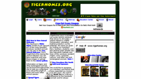What Tigerhomes.org website looked like in 2015 (8 years ago)