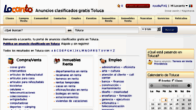 What Toluca.locanto.com.mx website looked like in 2015 (8 years ago)