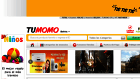 What Tumomo.com.bo website looked like in 2015 (9 years ago)