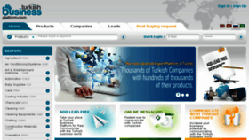 What Turkishbusinessplatform.com website looked like in 2015 (9 years ago)