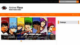 What Theanimeplace.net website looked like in 2015 (8 years ago)