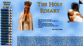 What Theholyrosary.org website looked like in 2015 (8 years ago)
