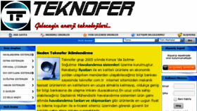 What Teknofer.com.tr website looked like in 2015 (8 years ago)