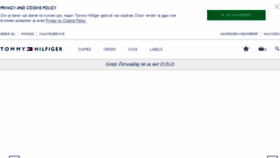 What Tommyhilfiger.be website looked like in 2015 (11 years ago)