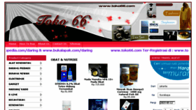 What Toko66.com website looked like in 2015 (10 years ago)